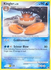 Kingler - Great Encounters - Pokemon card