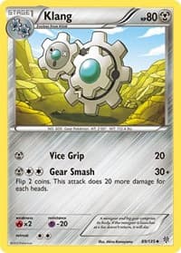 Klang - Plasma Storm - Pokemon card