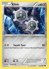 Klink - Dark Explorers - Pokemon card
