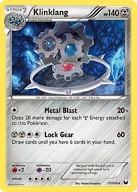 Klinklang - Dark Explorers - Pokemon card