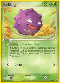 Koffing - EX Team Rocket Returns - Pokemon card