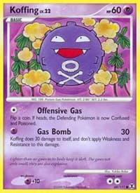 Koffing - Rising Rivals - Pokemon card