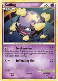 Koffing - Call of Legends - Pokemon card