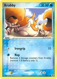 Krabby - EX FireRed & LeafGreen - Pokemon card