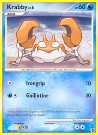 Krabby - Great Encounters - Pokemon card