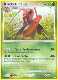 Kricketune - Mysterious Treasures - Pokemon card