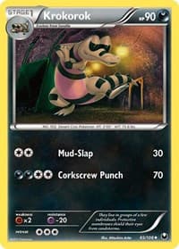 Krokorok - Dark Explorers - Pokemon card