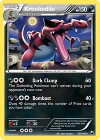 Krookodile - Dark Explorers - Pokemon card
