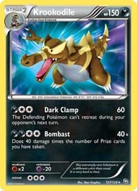 Krookodile - Dragons Exalted - Pokemon card
