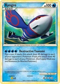 Kyogre - Call of Legends - Pokemon card