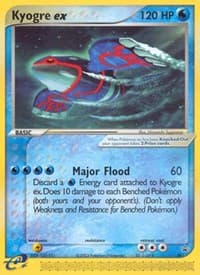 Kyogre ex - 001 (Nintendo Power Magazine) - Nintendo Promos - Pokemon card