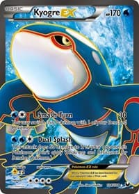 Kyogre EX (104 Full Art) - Dark Explorers - Pokemon card