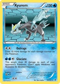 Kyurem - Noble Victories - Pokemon card