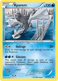 Kyurem - Legendary Treasures - Pokemon card
