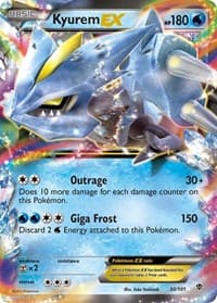 Kyurem EX - Plasma Blast - Pokemon card