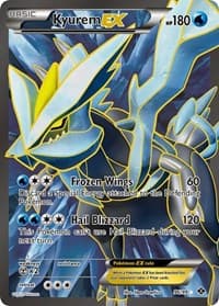 Kyurem EX (96 Full Art) - Next Destinies - Pokemon card