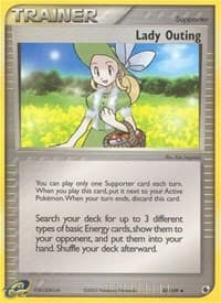 Lady Outing - EX Ruby and Sapphire - Pokemon card