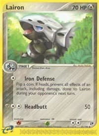Lairon - EX Sandstorm - Pokemon card