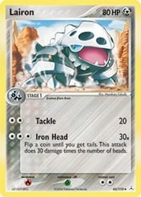 Lairon - EX Holon Phantoms - Pokemon card