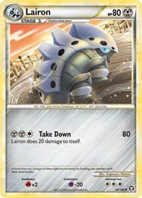Lairon - Triumphant - Pokemon card