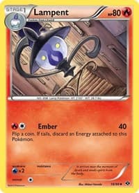 Lampent - Next Destinies - Pokemon card