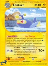 Lanturn (21) - Aquapolis - Pokemon card