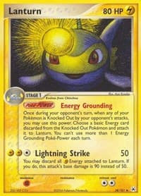 Lanturn - EX Hidden Legends - Pokemon card
