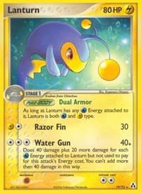 Lanturn - EX Legend Maker - Pokemon card