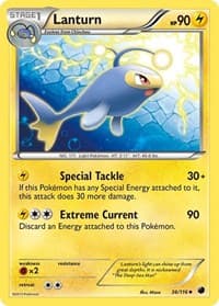 Lanturn - Plasma Freeze - Pokemon card