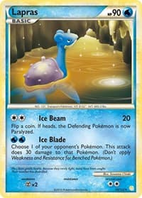 Lapras - HeartGold SoulSilver - Pokemon card