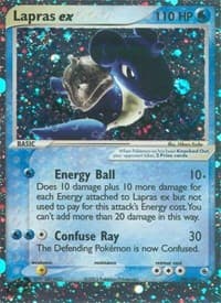 Lapras ex - EX Ruby and Sapphire - Pokemon card