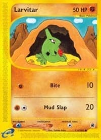 Larvitar - Expedition - Pokemon card