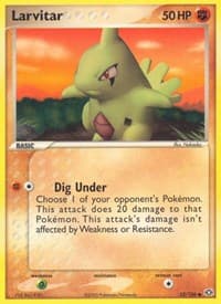 Larvitar - EX Emerald - Pokemon card