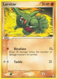 Larvitar - EX Unseen Forces - Pokemon card