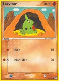 Larvitar - EX Dragon Frontiers - Pokemon card
