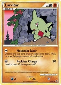 Larvitar (50) - Unleashed - Pokemon card