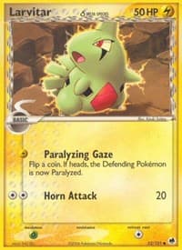 Larvitar (Delta Species) - EX Dragon Frontiers - Pokemon card