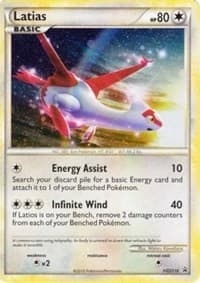 Latias - HGSS10 (Cosmos Holo) - HGSS Promos - Pokemon card
