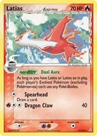 Latias - 011/110 (Delta Species) - EX Holon Phantoms - Pokemon card