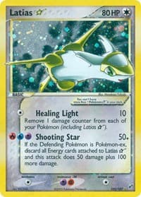 Latias Star - EX Deoxys - Pokemon card