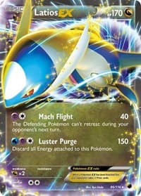 Latios EX - Plasma Freeze - Pokemon card