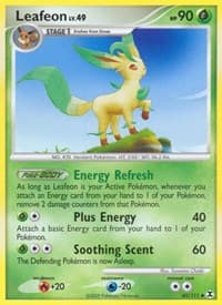 Leafeon - Rising Rivals - Pokemon card