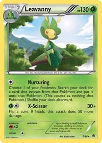 Leavanny (7) - Emerging Powers - Pokemon card