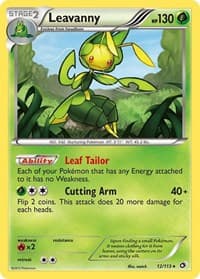 Leavanny - Legendary Treasures - Pokemon card