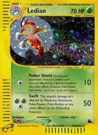 Ledian (H14) - Skyridge - Pokemon card