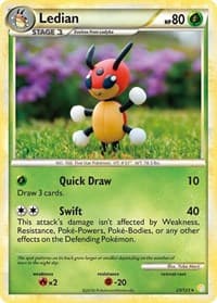 Ledian - HeartGold SoulSilver - Pokemon card