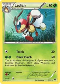 Ledian - XY Base Set - Pokemon card