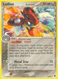 Ledian (Delta Species) - EX Dragon Frontiers - Pokemon card