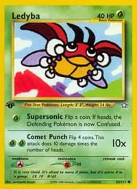 Ledyba - Neo Genesis - Pokemon card