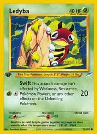 Ledyba - Neo Destiny - Pokemon card